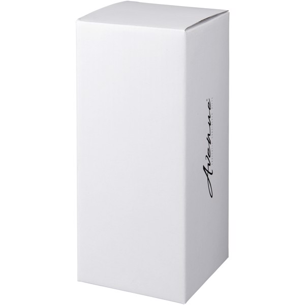 Vaso de cerámica de 370 ml de doble pared "Reno" - Blanco