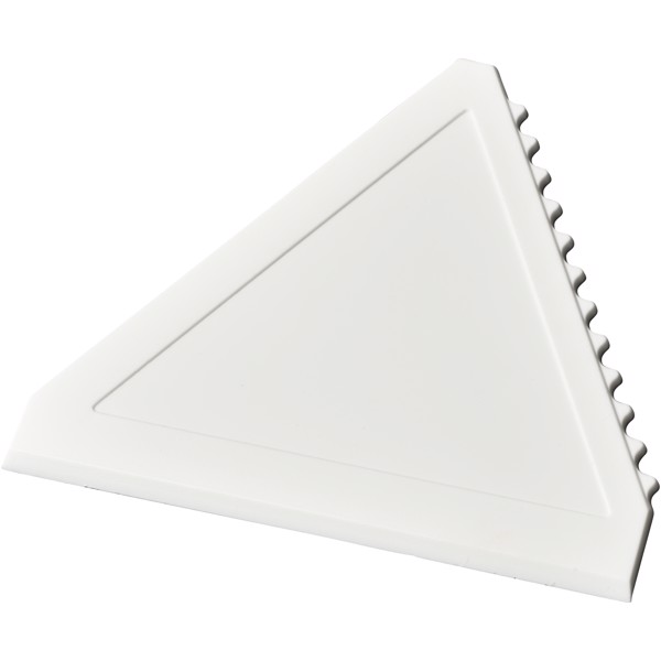 Averall dreieckiger Eiskratzer - weiss