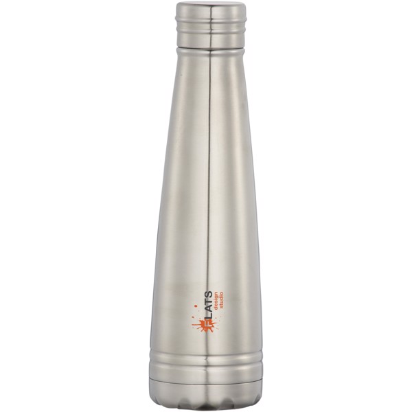 Duke 500 ml copper vacuum insulated water bottle - Silver
