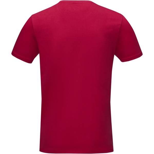 Balfour pánské organic tričko s krátkým rukávem - Červená s efektem námrazy / 3XL