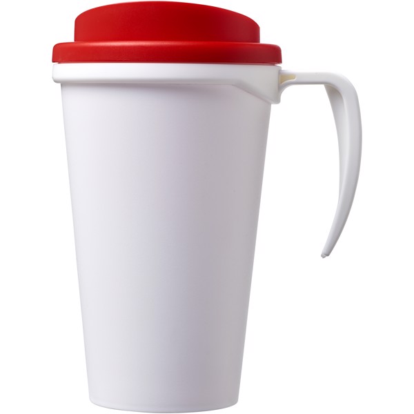 Termo hrnek Americano® grande 350 ml - Bílá / Červená s efektem námrazy