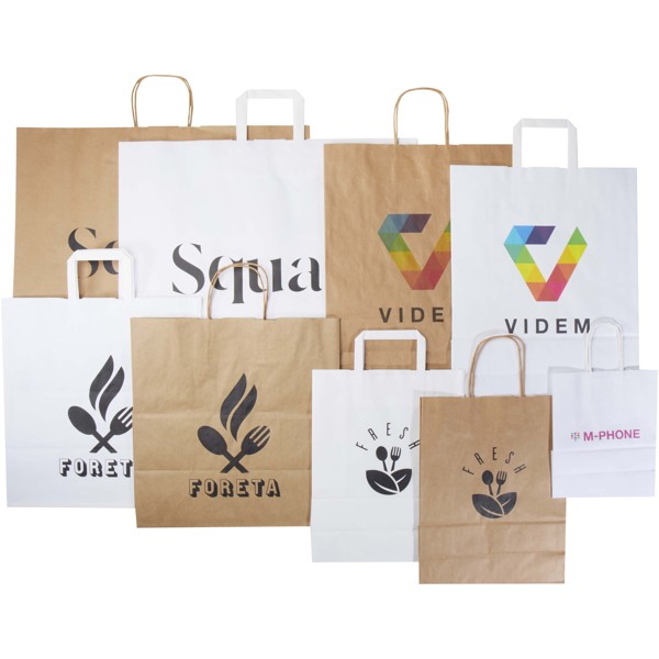 Kraft paper bags sample box