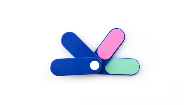 Nail File Set Fucsox - White