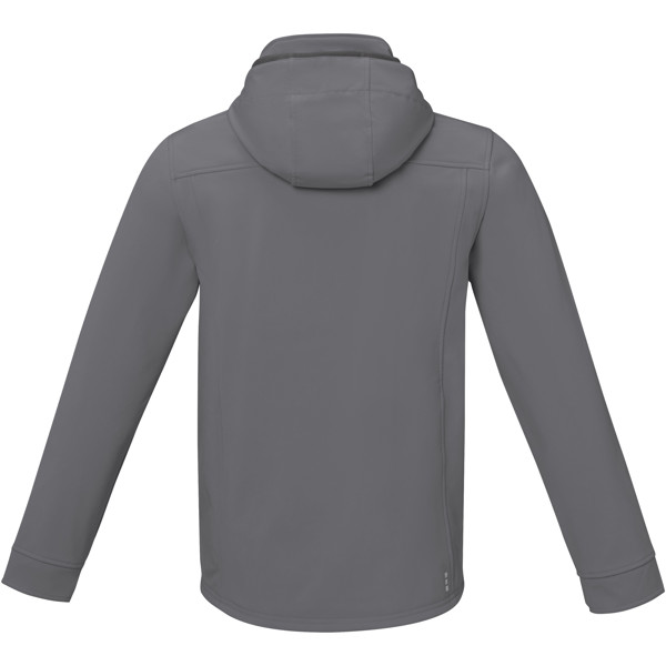 Langley men's softshell jacket - Steel Grey / S