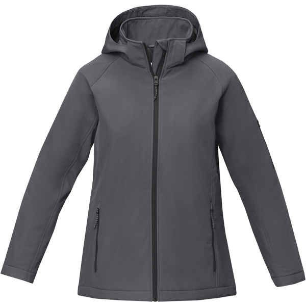 Notus women's padded softshell jacket - Storm Grey / XS