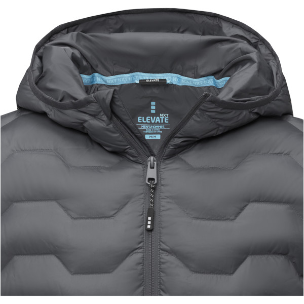 Petalite men's GRS recycled insulated down jacket - Storm Grey / XS