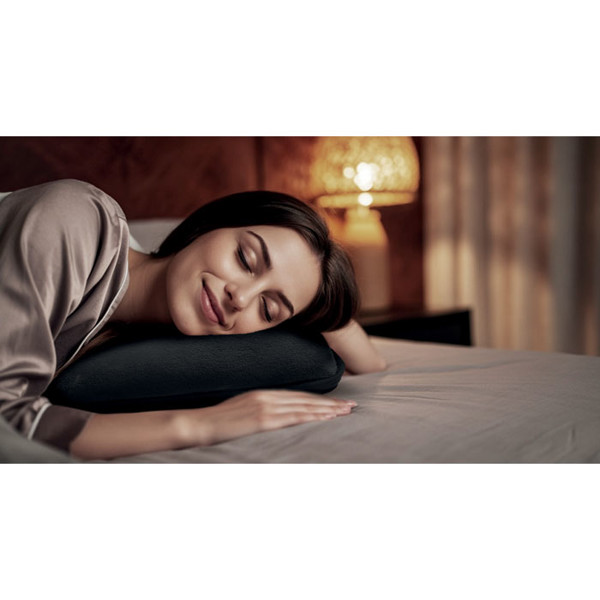 2 in 1 travel blanket set Cozy - Black