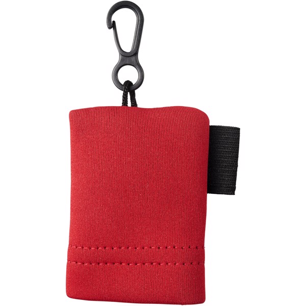 Bolsa de microfibra limpiadora para gafas de sol "Clear" - Rojo