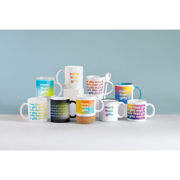 Sublimation mug with spoon Sublimkonik