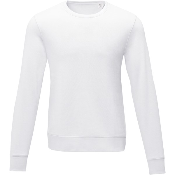 Zenon men’s crewneck sweater - White / L
