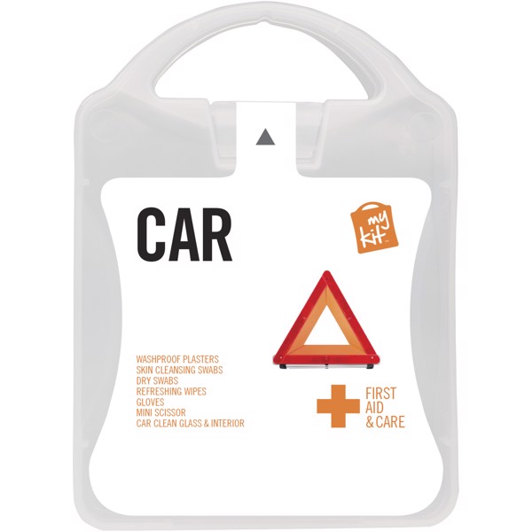 MyKit Car First Aid Kit - Transparent White