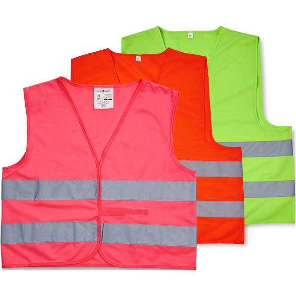 Bezpečnostní vesta See-me-too pro neprofesionální použití - Neonově oranžová