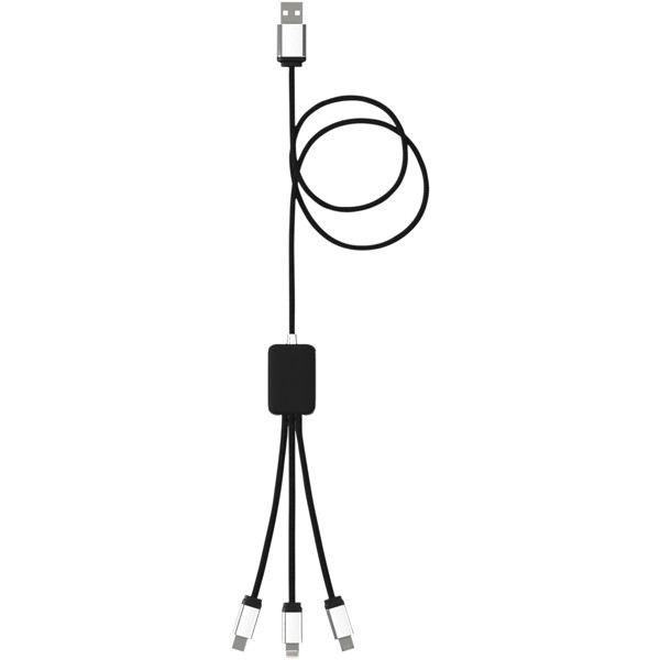 SCX.design C17 easy to use light-up cable - Black / White