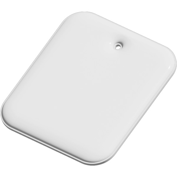 RFX™ H-20 rectangular XXL reflective PVC hanger - White