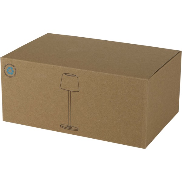 Alya rechargeable dimmable table lamp with 3 light modes - White