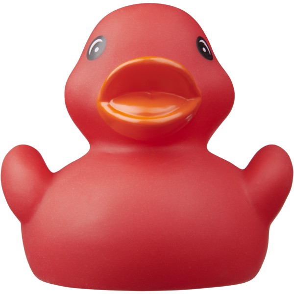 Pato de goma flotante "Affie" - Rojo