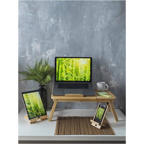 Dipu bamboo mobile phone holder