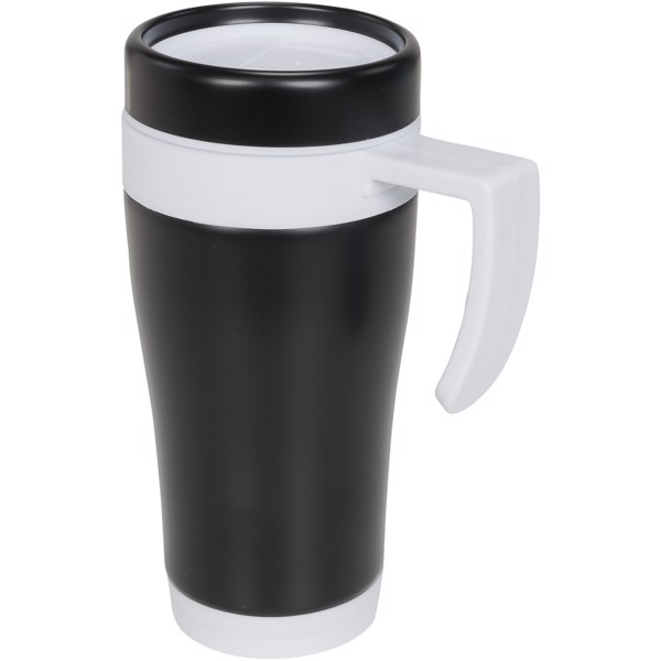 Taza isotérmica de 400 ml “Cayo” - Blanco