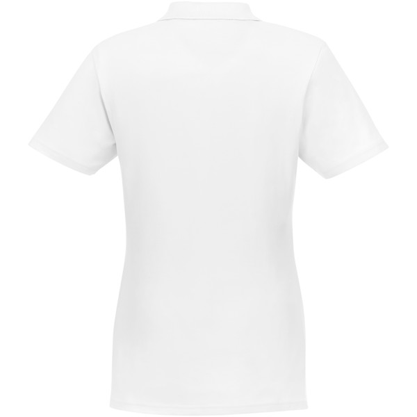 Polo de manga corta para mujer "Helios" - Blanco / 3XL