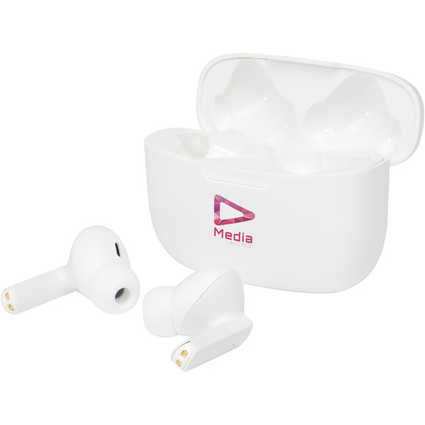 Essos 2.0 True Wireless auto pair earbuds with case - White