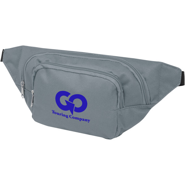 Santander fanny pack with two compartments - Grey