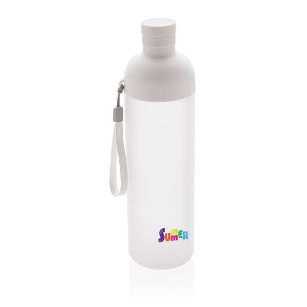 Impact leakproof tritan bottle - White / White