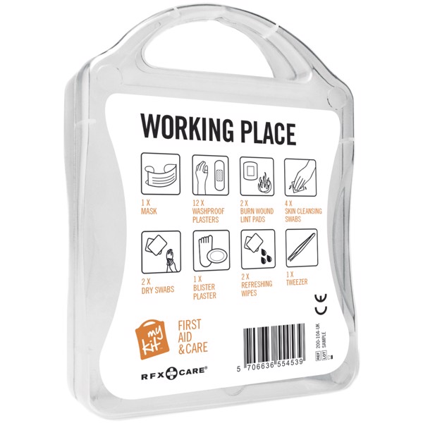 MyKit Workplace First Aid Kit - Transparent White