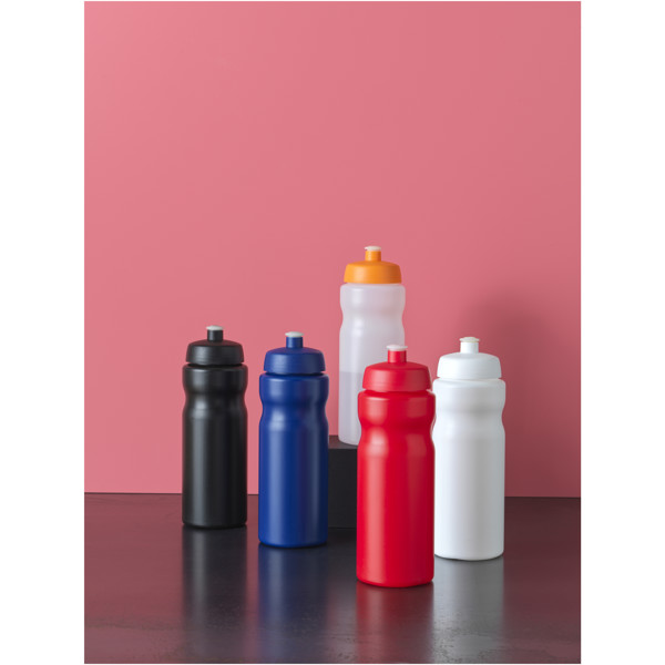 Baseline® Plus 650 ml sportovní lahev - Bílá / Červená s efektem námrazy
