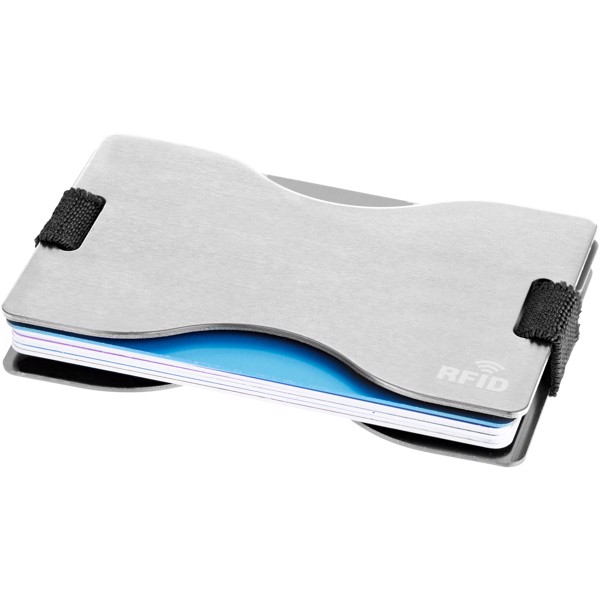 Adventurer RFID pouzdro na karty - Stříbrný