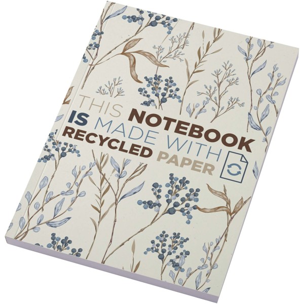 Novella Austen A5 recycled soft cover notebook - 100 sheets - Ivory White