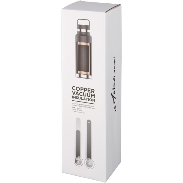 Colton 600 ml sportovní lahev s vakuovo-měděnou izolací - Bílá