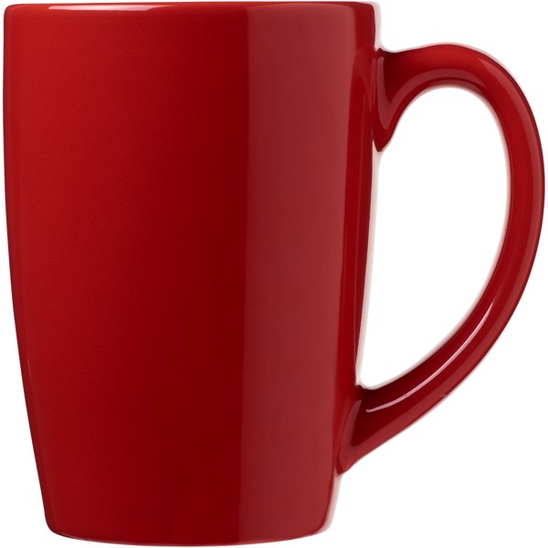 Medellin 350 ml ceramic mug - Red