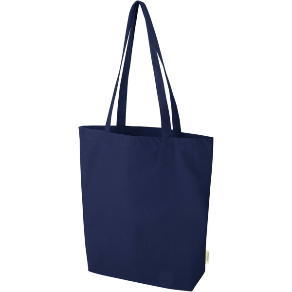 Orissa 270 g/m² organic tote bag 10L - Navy