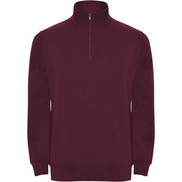 Aneto quarter zip sweater - Garnet / 2XL
