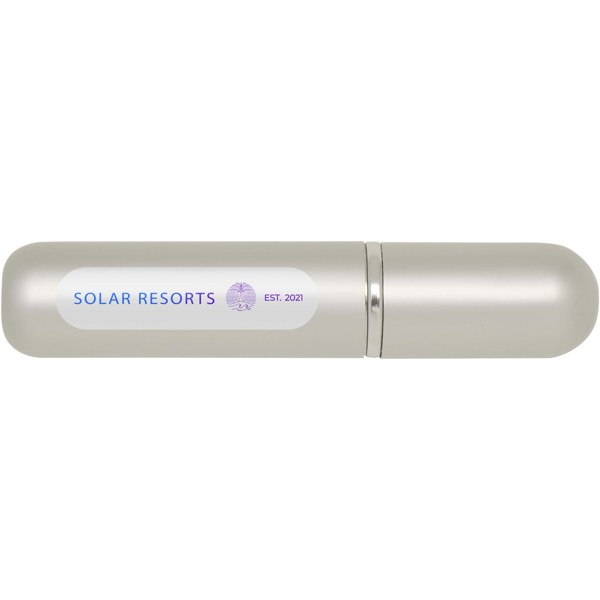 Filla 5 ml portable refillable perfume bottle - Matted Silver