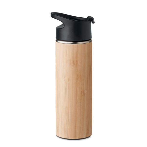 Double wall bamboo flask 450ml Nanda