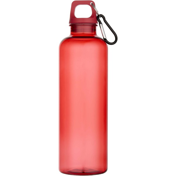 Oregon 750 ml RCS recycled plastic water bottle with carabiner - Red