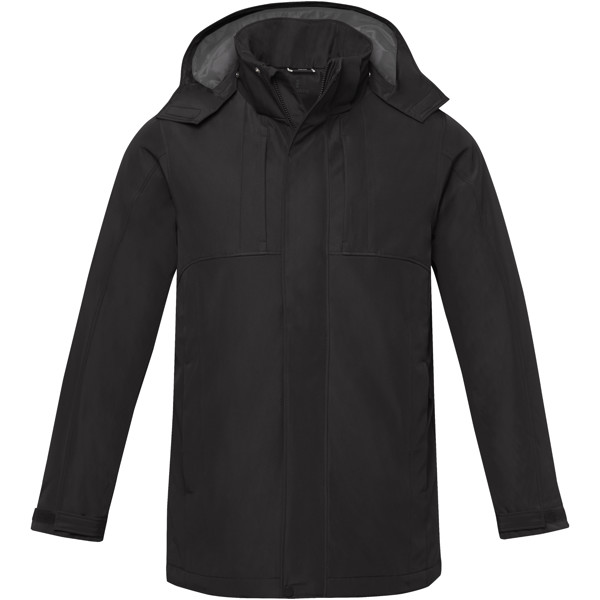 Hardy men's insulated parka - Solid Black / XL