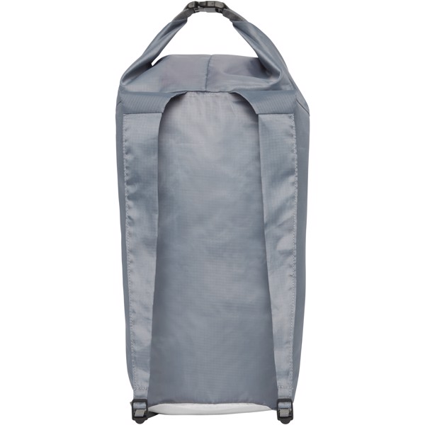 Blaze foldable backpack - Grey / White