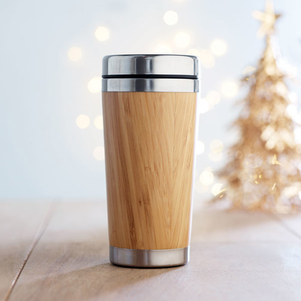 Double wall bamboo flask 430ml Rodeodrive+