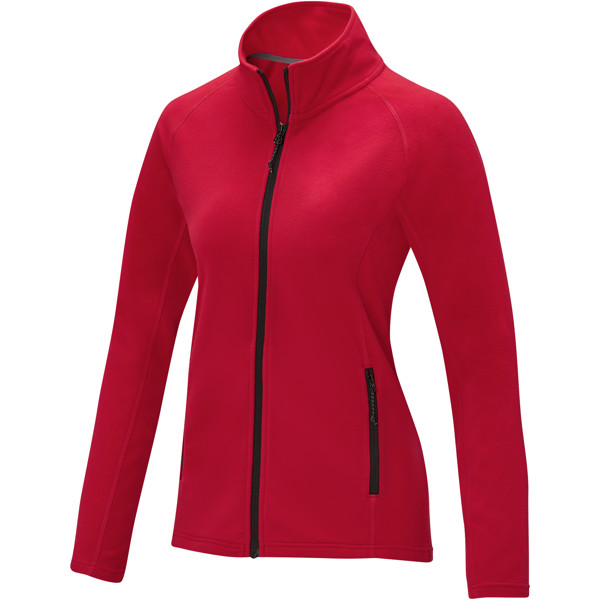 Zelus women's fleece jacket - Red / S