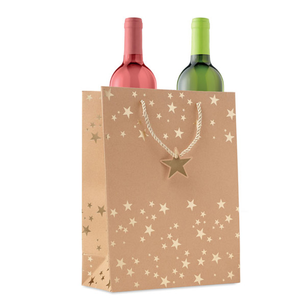 Gift paper bag with pattern Sparkle