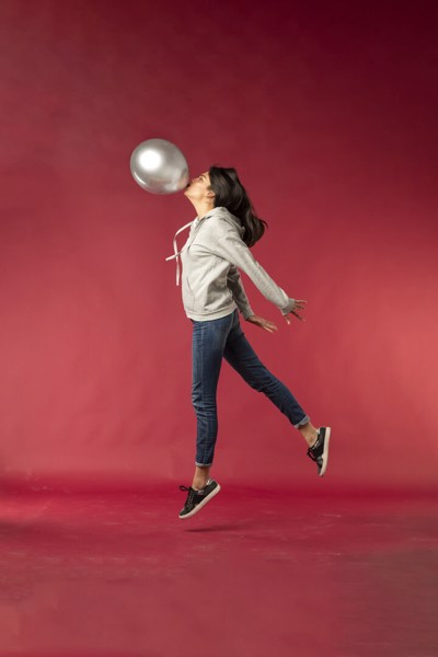 Adult Hooded + Zipper Sweatshirt "keya" SWZ280 - Yellow / M