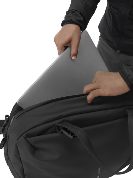 Urban Water Resistant Weekend Bag - Black / Grey