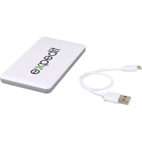 Phase 3000 mAh wireless power bank - White