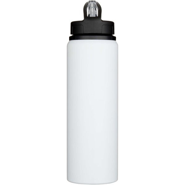 Fitz 800 ml RCS recycled single wall stainless steel water bottle - White
