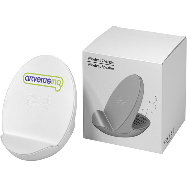 S10 Bluetooth® 3-function speaker - White