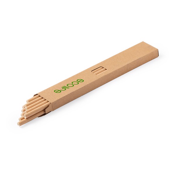 Straw Set Lantux - Brown