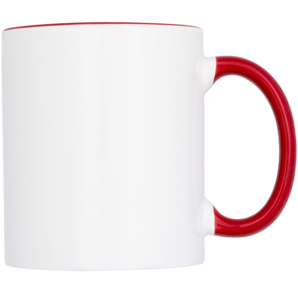 Set de regalo de 4 tazas de sublimación "Ceramic" - Rojo