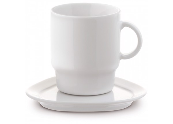 Satellite, cup & saucer, triangle 270ml